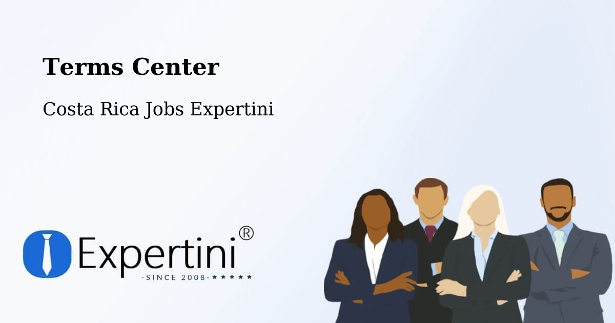 Terms of Service – Pérez Zeledón - Costa Rica Jobs Expertini
